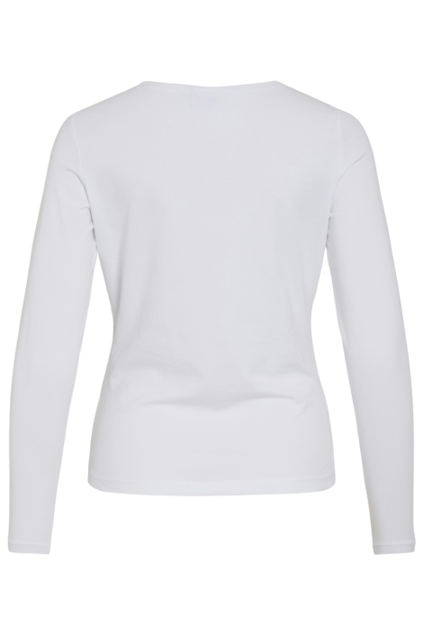 Vila vinora l/s o-neck top - noos